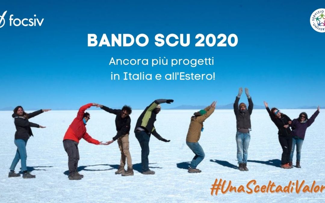 Servizio Civile Universale 2021/22 (Bando 2020)