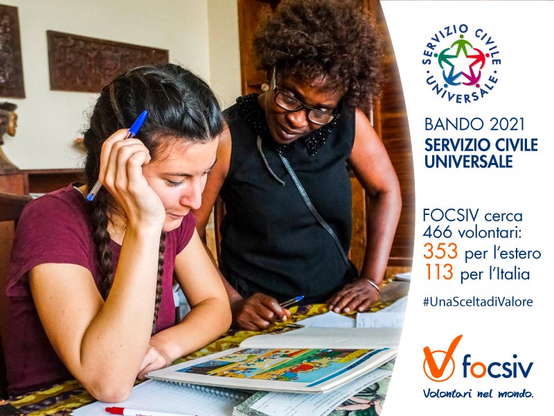 Servizio Civile Universale 2022/23 (Bando 2021)