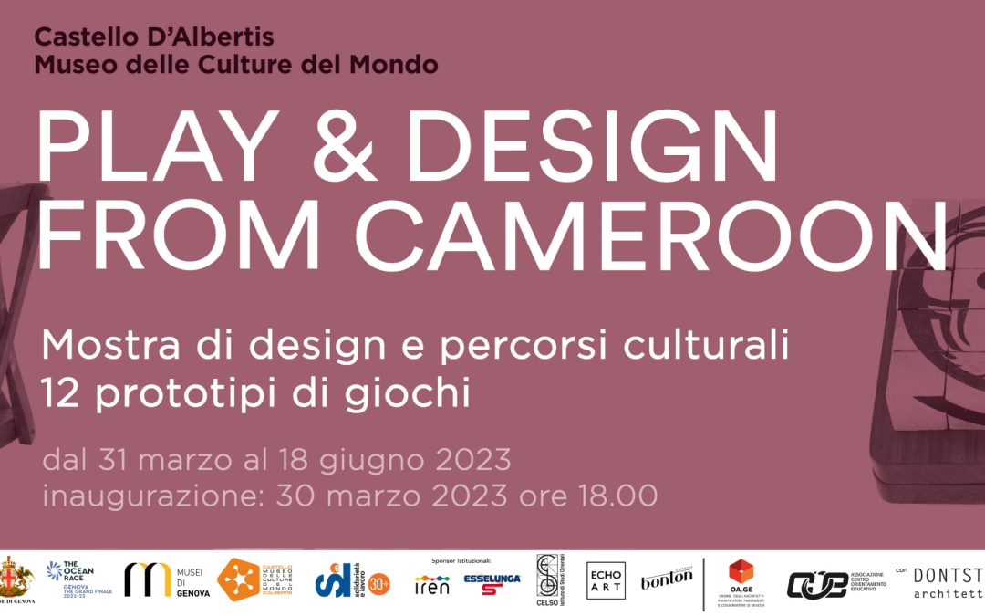 “Play & Design from Cameroon”: a Genova la mostra di design e percorsi culturali